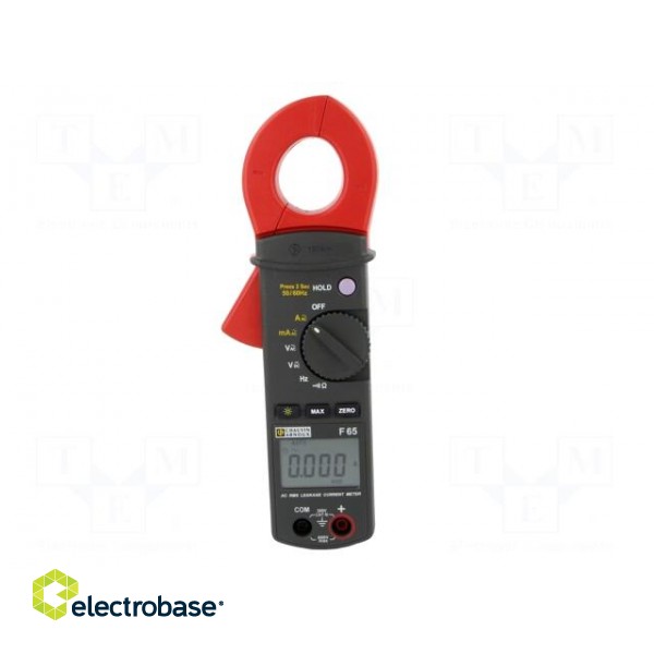 Meter: leakage current | pincers type | LCD | (10000) | VDC: 600V | IP30 фото 8