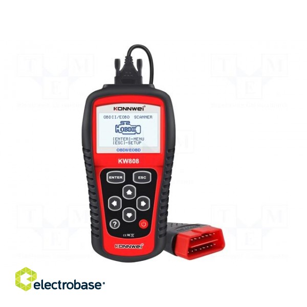 Meter: OBD diagnostic | LCD | user's manual,case,test lead | OBD image 1