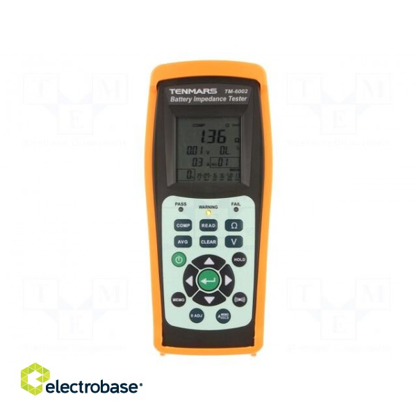 Tester: batteries and rechargeable batteries | 1mV÷4V,40V image 1