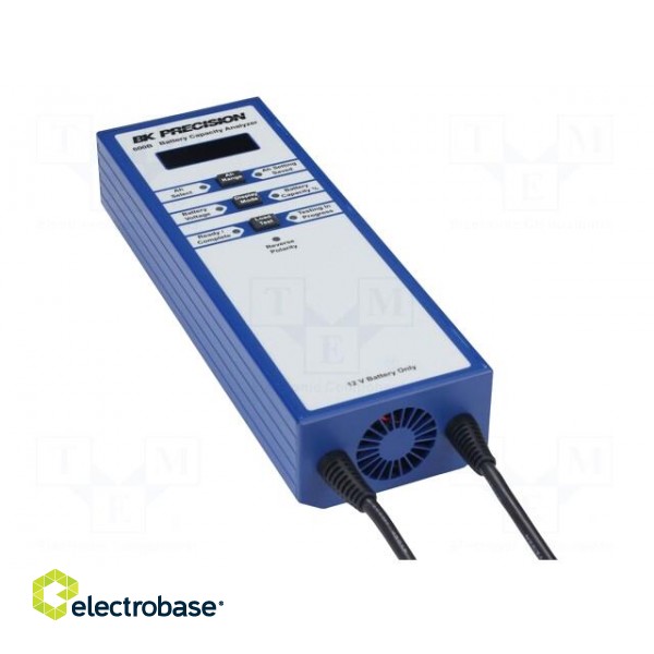 Tester: rechargeable batteries | 74x265.1x54mm | 12V | Display: LED image 3