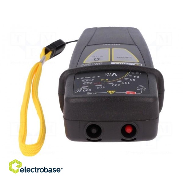 Tester: electrical | 11 LED | VAC: 12/24/50/127/230/400/690V | IP65 image 4