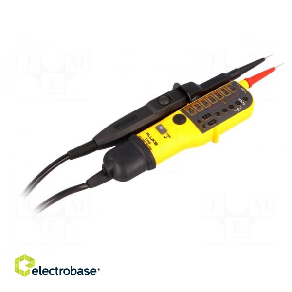 Tester: electrical | LEDs | 12÷690VAC | 0÷400Hz | IP64 | 0Ω÷400kΩ image 1