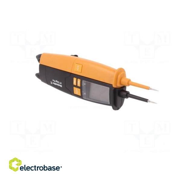 Tester: electrical | LCD | VAC: 1÷1000V | VDC: 1÷1000V | IP65 | batteries image 7