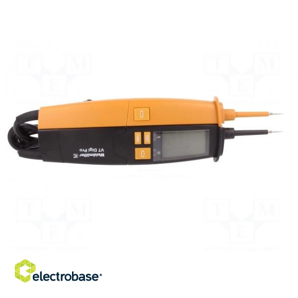 Tester: electrical | LCD | VAC: 1÷1000V | VDC: 1÷1000V | IP65 | batteries image 6