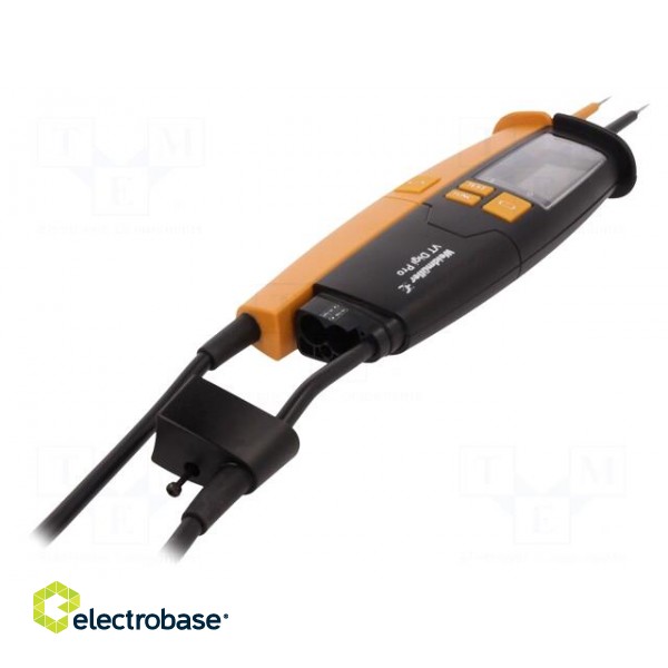 Tester: electrical | LCD | VAC: 1÷1000V | VDC: 1÷1000V | IP65 | batteries image 4