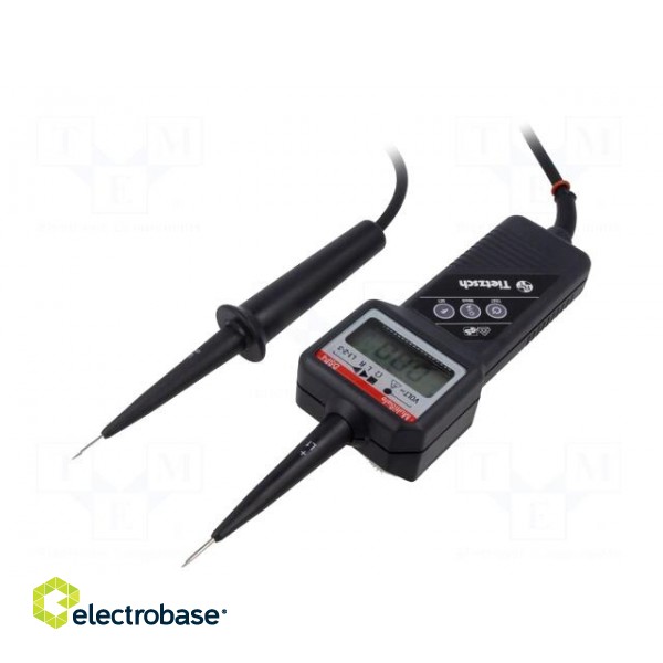 Tester: electrical | LCD | VAC: 24÷1000V | VDC: 24÷1500V | 1Ω÷2MΩ | IP65 image 1