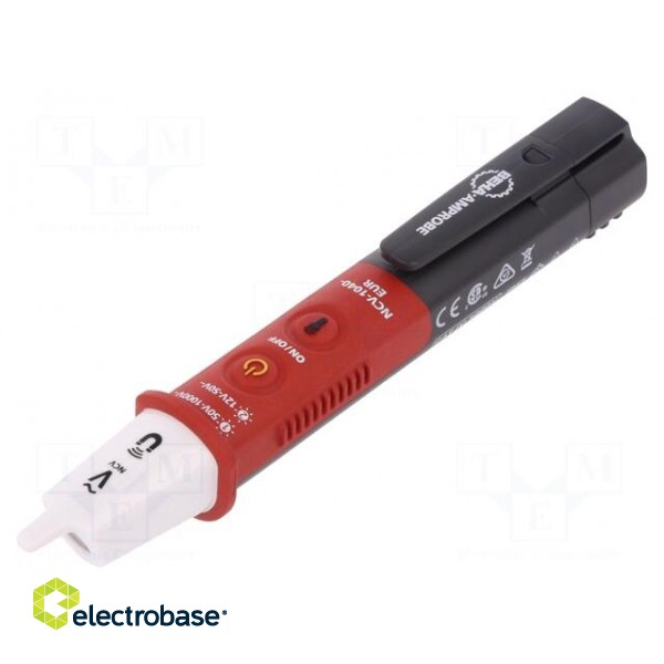 Tester: non-contact voltage detector | 12÷1000VAC | IP65 image 1