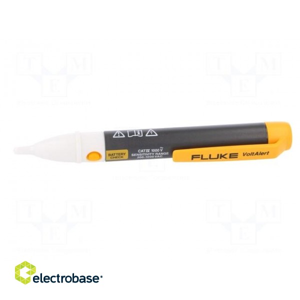 Tester: non-contact voltage detector | 200÷1000VAC | batteries image 5