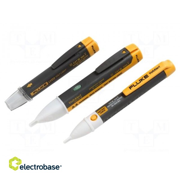 Tester: non-contact voltage detector | 200÷1000VAC | batteries image 3