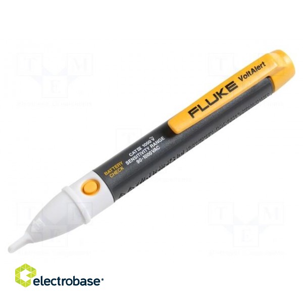 Tester: non-contact voltage detector | 200÷1000VAC | batteries image 1