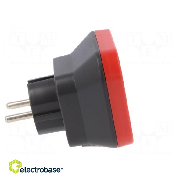 Tester: power socket tester | 3 LED | Plug: EU | 230VAC | 50÷60Hz image 7