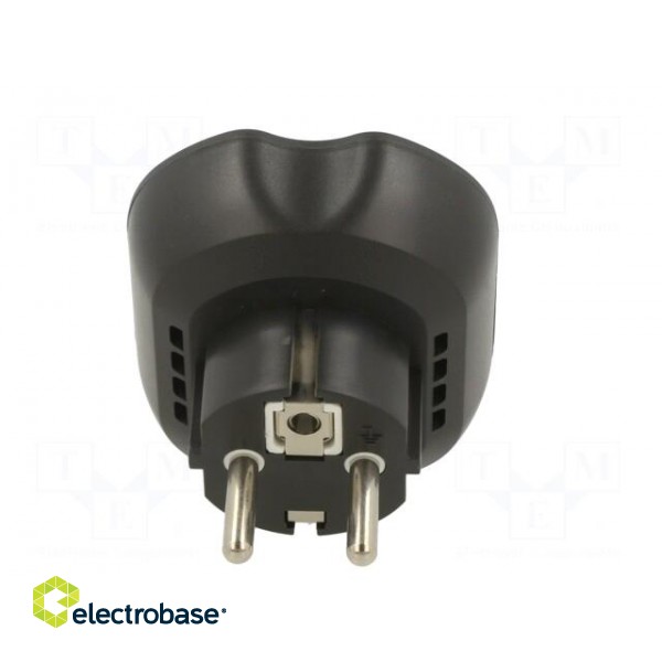 Tester: power socket | LEDs | 50÷60Hz | 230VAC | Plug: EU image 5