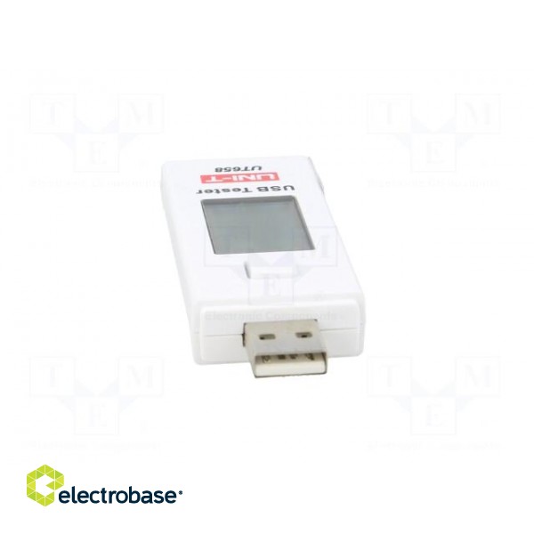 Tester: USB socket | LCD | VDC: 3÷9V | 10mVDC | 10mA | Range: 0÷9999mAh image 9