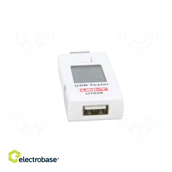 Tester: USB socket | LCD | VDC: 3÷9V | 10mVDC | 10mA | Range: 0÷9999mAh фото 5