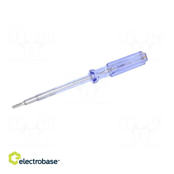 Tester: voltage indicator | 100÷250V | Blade length: 100mm image 2