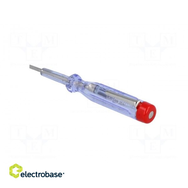Tester: voltage indicator | 100÷250V | Blade length: 60mm image 4