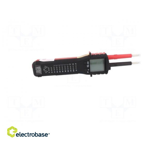 Tester: voltage indicator | LCD (1999),with a backlit | VAC: 1000V image 2