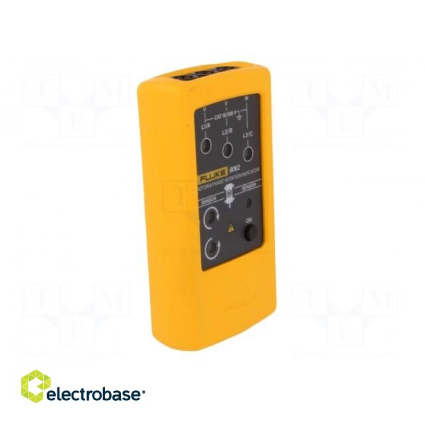 Tester: phase sequence | LED | 120÷400VAC | Freq: 2÷400Hz | IP40 image 9