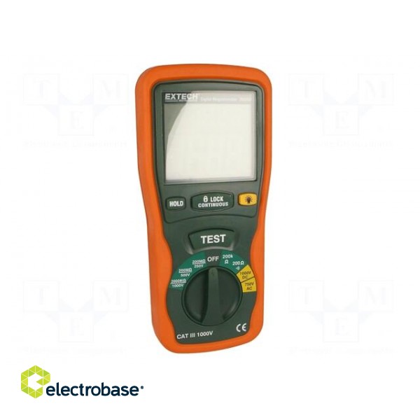 Meter: insulation resistance | LCD | Sampling: 2,5x/s | VAC: 1÷750V image 7