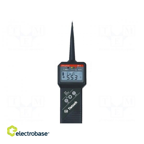 Meter: grounding resistance | LCD | 10mΩ÷2MΩ | IP65 | -10÷50°C image 3