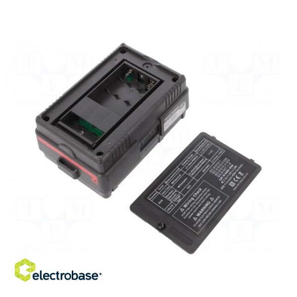 RCD tester | LCD,with a backlit | VAC: 30÷600V | f range: 45÷65Hz image 5
