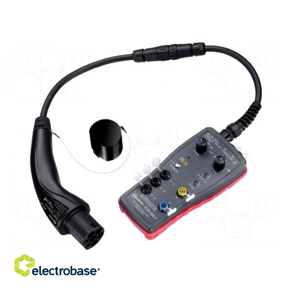 Meter: test adapter kit | 10A | black-red | 250/430V | IP54