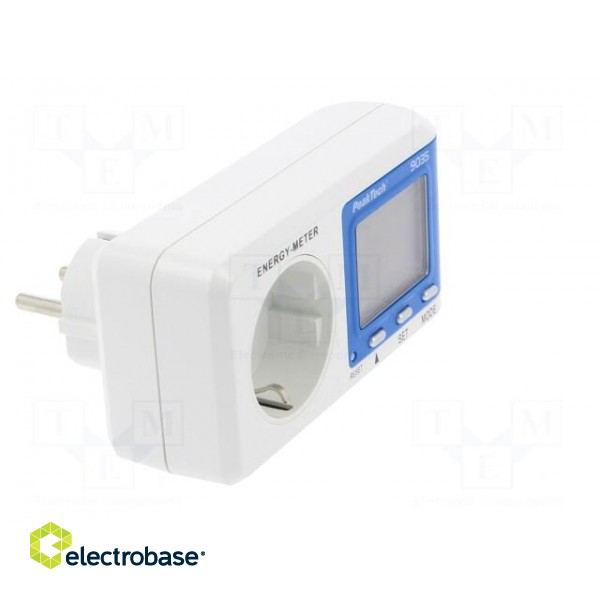 Electric energy meter | 16A | VAC: 200÷276V | Display: LED | 3.68kW фото 9