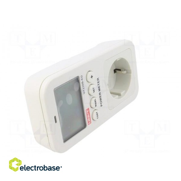 Electric energy meter | VAC: 100÷260V | 130x65x37mm | 3680W | Plug: EU image 8