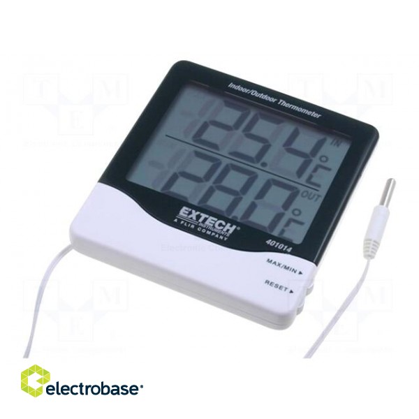 Meter: temperature | digital | LCD | Accur: ±1°C | Resol: 0.1°C image 1