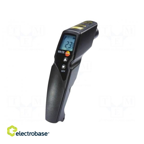 Infrared thermometer | -30÷400°C | Opt.resol: 12: 1 | ε: 0,1÷1