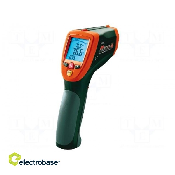 Infrared thermometer | -50÷2200°C | Resol: 0,1°C | Meas.accur: 1% фото 1