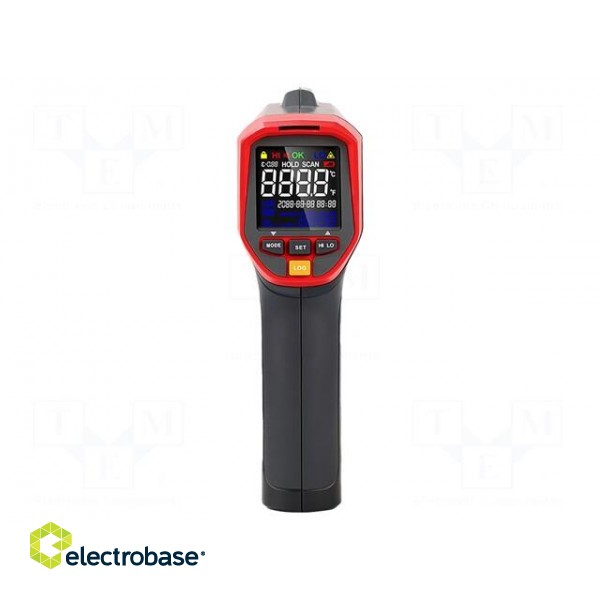 Infrared thermometer | colour,LCD | -32÷1100°C | Accur.(IR): ±1.5°C image 1