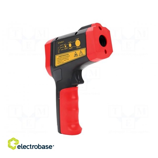 Infrared thermometer | colour,LCD | -32÷1100°C | Accur.(IR): ±1.5°C image 5