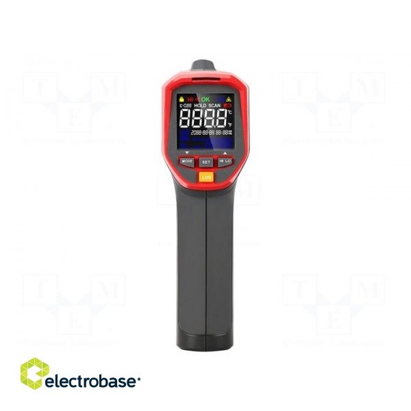 Infrared thermometer | colour,LCD | -32÷1300°C | Accur.(IR): ±1.5°C image 1