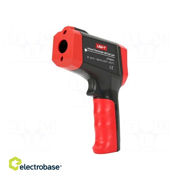 Infrared thermometer | colour,LCD | -32÷1300°C | Accur.(IR): ±1.5°C image 4