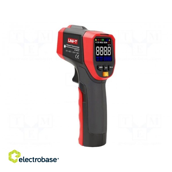 Infrared thermometer | LCD | -32÷420°C | Accur.(IR): ±1.5%,±1.5°C image 1