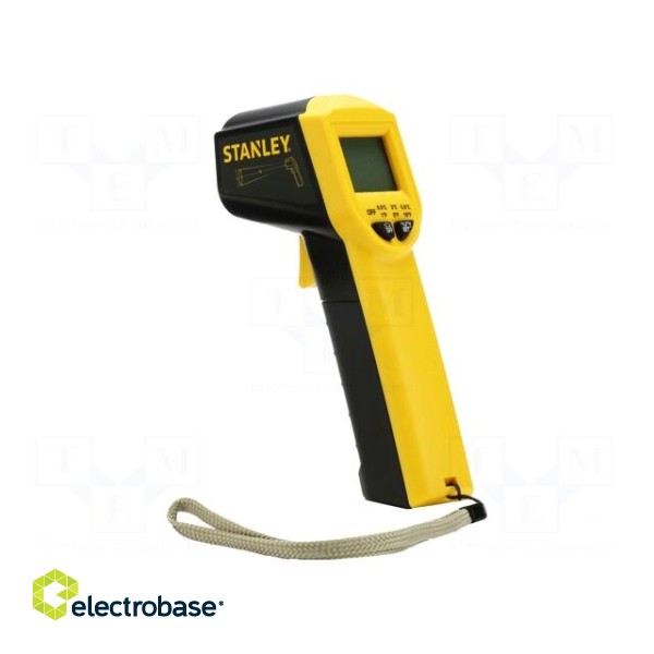 Infrared thermometer | LCD | -38÷520°C | Accur: ±3°C | ±3% | Unit: °C,°F paveikslėlis 1