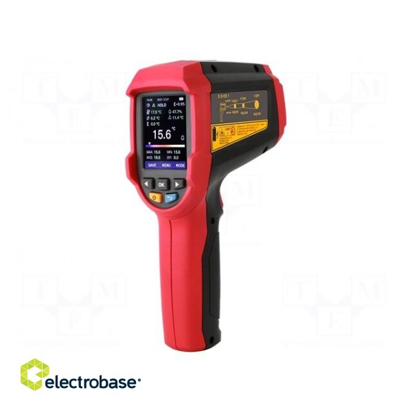 Infrared thermometer | LCD 2,4" | -50÷1850°C | Opt.resol: 55: 1 фото 1