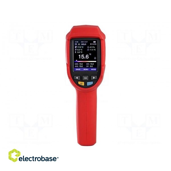 Infrared thermometer | LCD 2,4" | -50÷1850°C | Opt.resol: 55: 1 фото 2