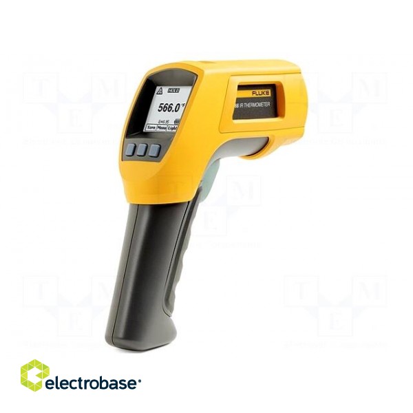Infrared thermometer | LCD (98x96),with a backlit | -40÷650°C фото 1