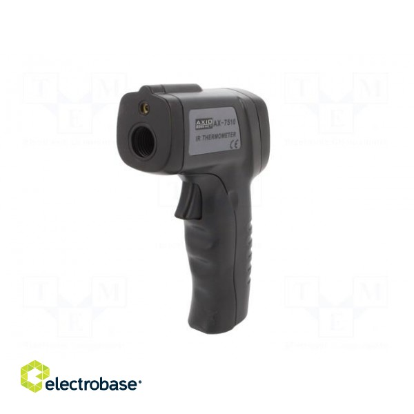 Infrared thermometer | LCD,with a backlit | -20÷550°C | ε: 0,1÷1 image 5