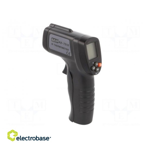 Infrared thermometer | LCD,with a backlit | -20÷550°C | ε: 0,1÷1 image 7
