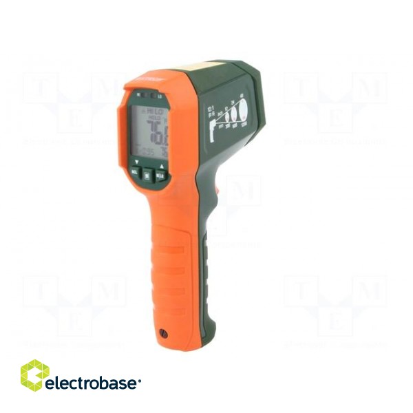 Infrared thermometer | LCD,with a backlit | -20÷650°C | ε: 0,1÷1 фото 5