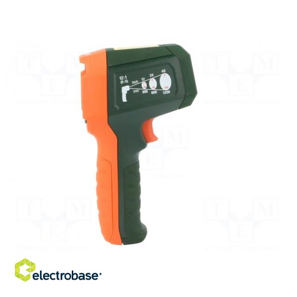 Infrared thermometer | LCD,with a backlit | -20÷650°C | ε: 0,1÷1 image 6