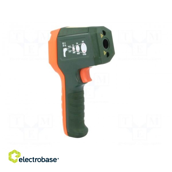 Infrared thermometer | LCD,with a backlit | -20÷650°C | ε: 0,1÷1 image 7