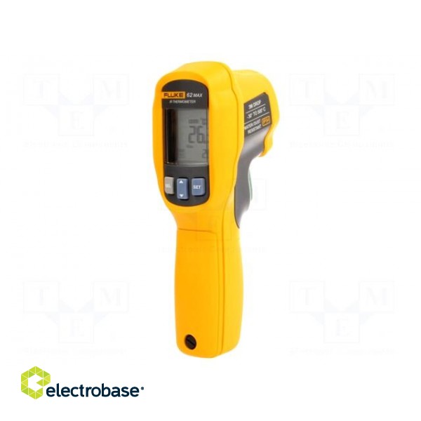 Infrared thermometer | LCD,with a backlit | -30÷500°C | ε: 0,1÷1 image 4