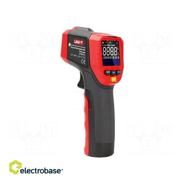 Infrared thermometer | LCD | -32÷600°C | Accur.(IR): ±1.5%,±1.5°C image 4