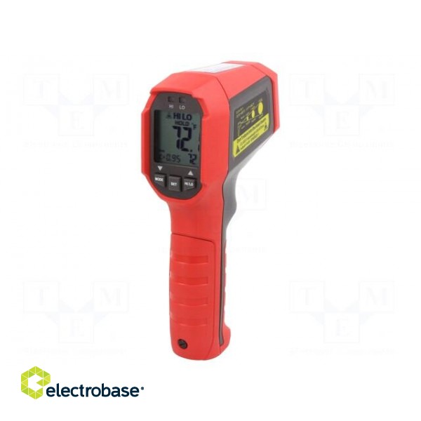 Infrared thermometer | LCD | -35÷450°C | Accur.(IR): ±1.8%,±1.8°C фото 1