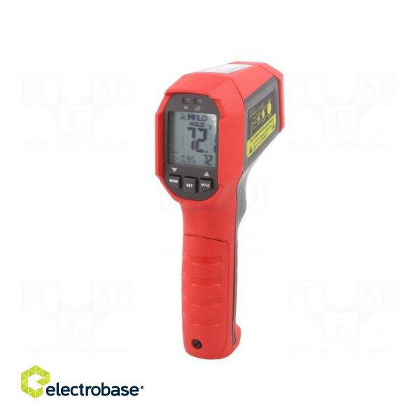 Infrared thermometer | LCD | -35÷450°C | Accur.(IR): ±1.8%,±1.8°C image 4