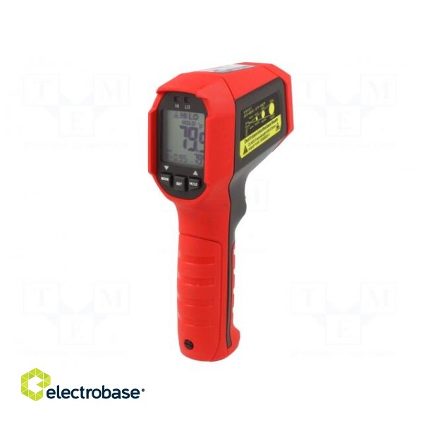 Infrared thermometer | LCD | -35÷650°C | Accur.(IR): ±1.8%,±1.8°C фото 4
